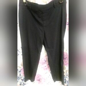 Maurice Casual Polka Dot Pants - Size L, New